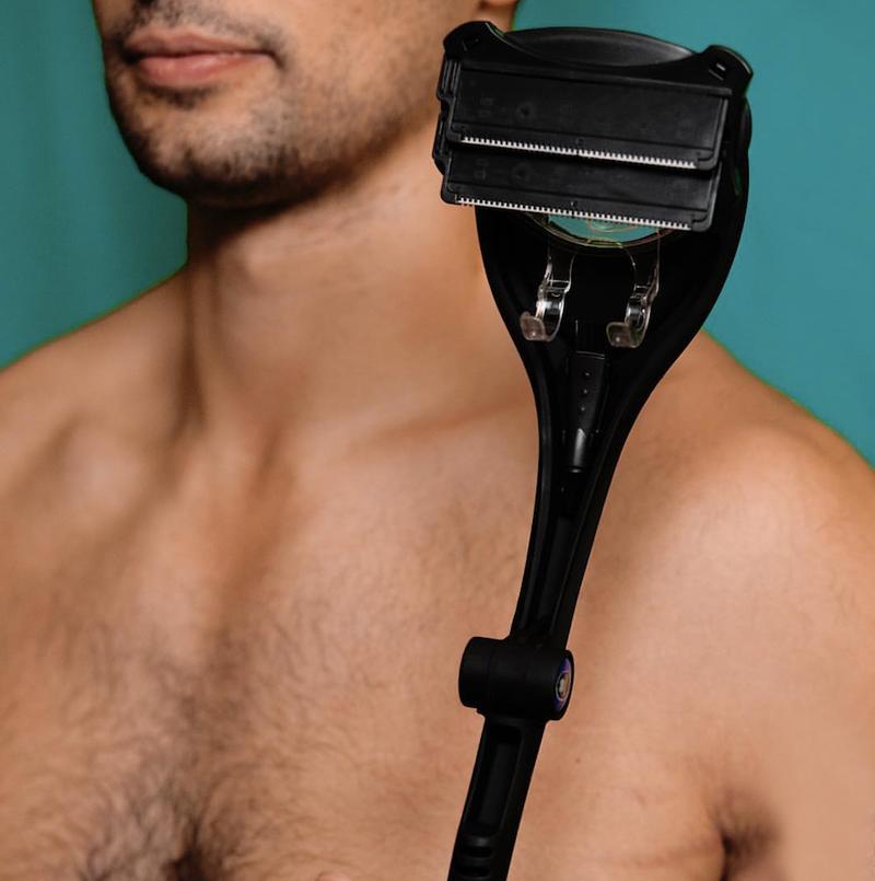 EasyReach Back Hair Shaver – Smooth Shave, No Help Needed